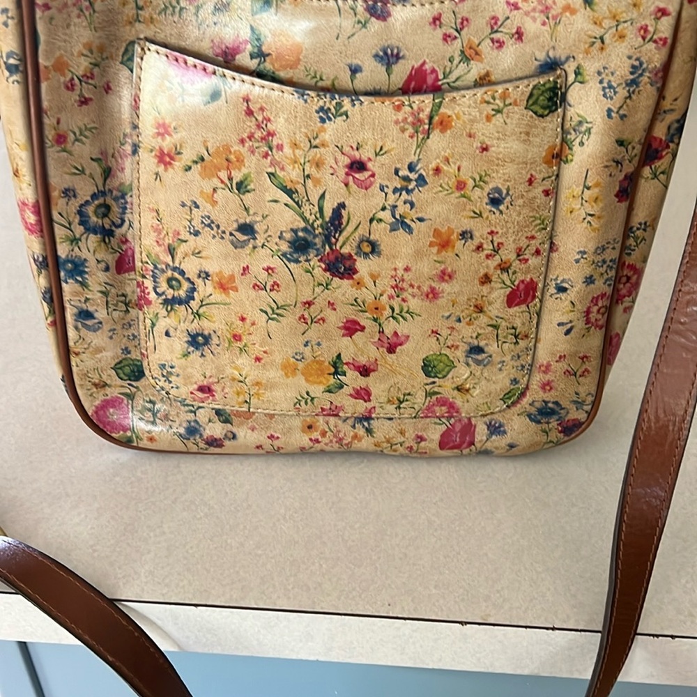 Floral Tan Women's Bag